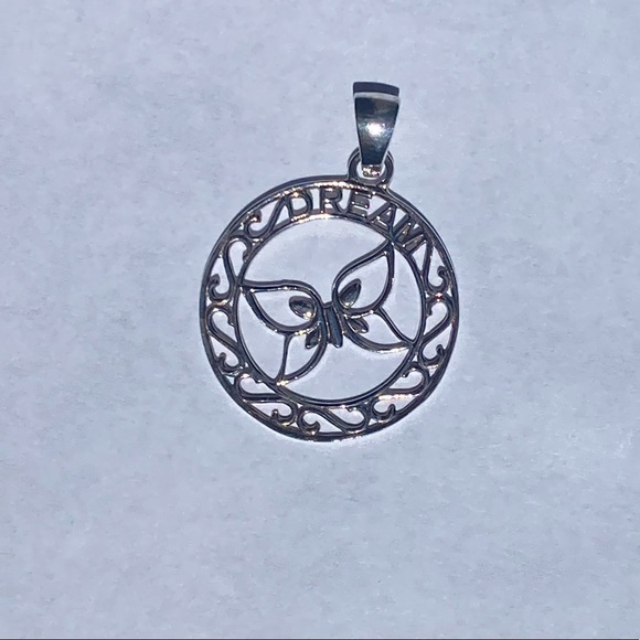 925 sterling silver dream butterfly pendant🦋 - Picture 10 of 17